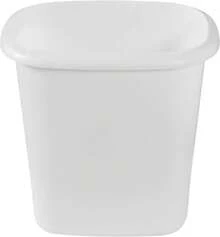 Rubbermaid Vanity Trash Can\/Wastebasket 1.5-Gallons\/6-Quarts White For Under Counter\/Kitchen\/Office\/Bedroom\/Bathroom - 杏色 - 查看 2