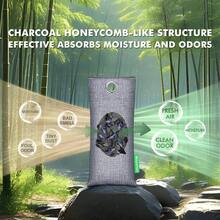 Natural Shoe Deodorizer, 6 Pack Odor Eliminator, Freshener, More Effective Than Sneaker Deodorizer Balls And Spray, Moisture Absorbers, Shoes Smell Remover - 2 Pack - View 5