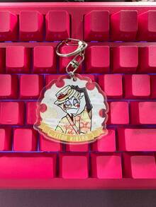 Porte-clés acrylique d'anime, figurine de dessin animé mignonne, jouet de collection, pendentif de sac, en stock - Multicolore - Voir 20