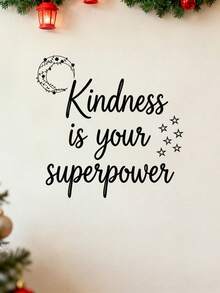 1张“善良是你的超能力”窗贴 - 强力玻璃窗贴 | 送给积极思考者和健康生活爱好者的完美礼物。用这些“善良是你的超能力”窗贴为您的空间增添一抹力量！这些贴纸适用于任何房间的玻璃窗，带来正能量和动力。送给积极思考者、健康生活爱好者以及任何珍视善良的人的贴心礼物。 - 彩色 - 查看 11