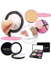 儿童化妆玩具，适合女孩，扮演公主化妆包手提包套装 - 彩色 - 查看 8