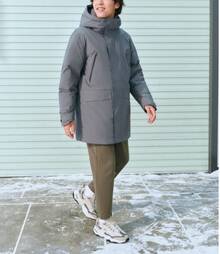 Nike Men's New Warm Mid-Length Hooded Down Jacket