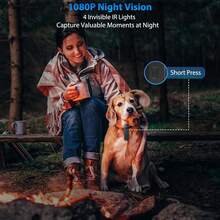 1 camera đeo người 1080P 64GB - Camera kẹp nâng cấp, phát hiện chuyển động, tầm nhìn ban đêm, dùng để chứng minh công việc, giao hàng, du lịch. - màu đen - Xem 8
