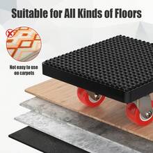 Senmeo Heavy-Duty 360° Furniture Moving Tool Set – Lift & Slide Up To 1100 Lbs Effortlessly, Furniture Movers With Wheels, 360° Rotating Wheels, For Easy Moving Large Furnitures - one-size - View 7