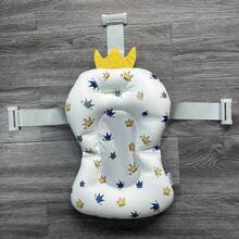 1pc Baby Bath Sponge Mat, Anti-Slip Bathtub Pad, Floating Bath Mat Universal Bathing Net Frame For Newborn - Multicolor - View 19