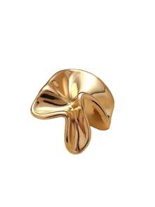 Abstract Alien Design Metal Button Decor Knit Cardigan Jacket - Multicolor - View 5