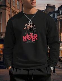 Men Outdoor Hoodies & Sweatshirts - Black - View 1