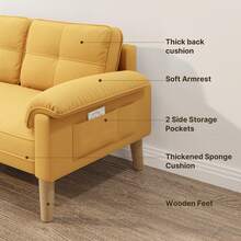 Sofas & Couches - Yellow - View 5