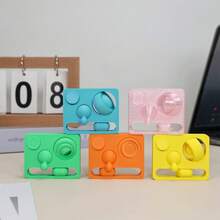 1pc 3D Printed 4 In1 Finger Fidget Toy Infinite Push Toy, Hand Spinner Fidget Cube Puzzle Toy, Multifunction Fidget Pad Stress Relief Toy - 4-in-1 Finger Fidget Toy - View 9