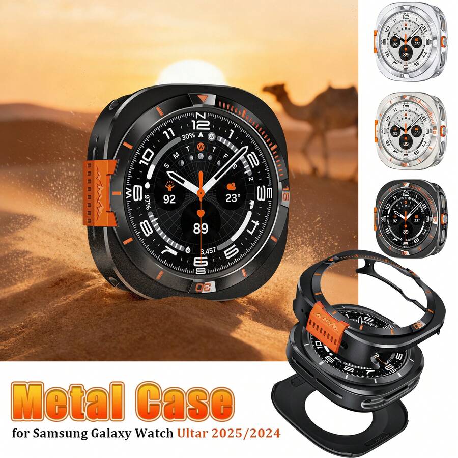 Aluminium Alloy Watchcase For Galaxy Watch Ultra 2025 47mm Protective Case For Galaxy ULTRA 2024 47mm Accessories - Multicolor - View 1