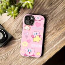 Fondo de pantalla rosa de  con una estética pixel art adorable. Esta elegante funda es compatible con iPhone 17, 16, 15, 14 Pro Max, 13, 12, 11, XR y XS Plus. Fabricada en TPU flexible, resistente a golpes y arañazos, ofrece una excelente protección contra caídas y un agarre cómodo. Es un regalo ideal para familiares, amigos y seres queridos, y una opción perfecta para festivales. - Blanco - Ver 5