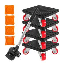Senmeo Heavy-Duty 360° Furniture Moving Tool Set – Lift & Slide Up To 1100 Lbs Effortlessly, Furniture Movers With Wheels, 360° Rotating Wheels, For Easy Moving Large Furnitures - one-size - View 3