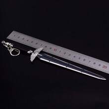 《命运2》游戏周边皇冠破坏者22厘米钥匙扣吊坠，全金属工艺玩具模型 - 彩色 - 查看 4