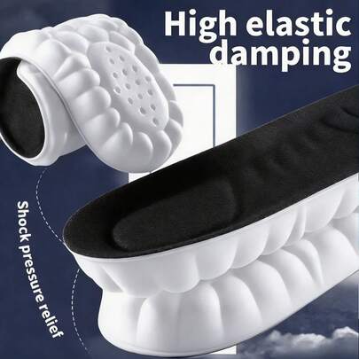 4D Dynamic Arch Support Insoles Ultra Cushioning Memory Foam & Shock Absorbing Gel Pressure Relief & Anti-Odor Technology For Running, Hiking, Work Comfort Shoe Inserts For Standing All Day Sports, Outdoor, Travel, Fitness Essential (Men/Women, Multi Sizes) Insulation, Galentines, Puppy, Carnival, Shoe, Spring Summer Picks