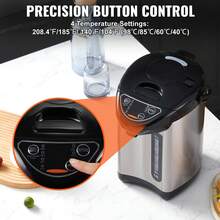 Hot Water Dispenser 3L 3.2L 4L & 5L Water Boiler And Warmer 304 Stainless Steel Countertop Water Heater For Tea, Coffee And Baby Formula - 3公升 - 查看 4