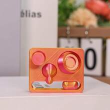 1pc 3D Printed 4 In1 Finger Fidget Toy Infinite Push Toy, Hand Spinner Fidget Cube Puzzle Toy, Multifunction Fidget Pad Stress Relief Toy - 4-in-1 Finger Fidget Toy - View 5