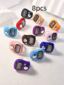 1pc/5pcs/10pcs/15pcs/20pcs/25pcs/30pcs Ramadan Prayer Counter, Arabic Style - Multicolor - View 13