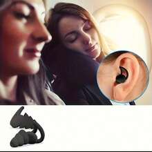 1 Pair Soft Silicone Earplugs, 3-Layer Reusable Sleep Earplugs, Suitable For Swimming, Study And Concerts - Noise Reduction