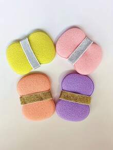 Elastic Soap Holder + Loofah Bath Sponge, Anti Slip Exfoliating Tool, Bathtub Shower Soap Storage Container, Essential Household Tool. - Multiple Styles - View 6