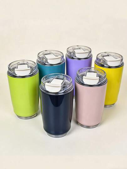 2026 Stainless Steel Water Bottle, High-Quality Creative Anti-Scald Coffee Cup, Large Capacity Insulated Water Bottle For Home, Office, Outdoor Use, Cup Set