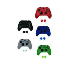 Set Includes: 1 XBX One Silicone Controller Cover + 1 Pair Of Button Caps, Compatible With XBX One Controller, Dust-Proof, Anti-Slip, Anti-Scratch, Gaming Controller Accessories - Multicolor - View 3