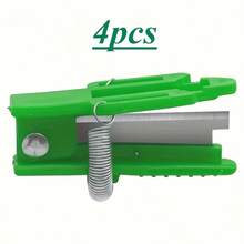 4件套符合人体工学的拇指和手指修枝剪 - 锋利刀片，可精确修剪蔬菜、香草、盆景和家庭园艺植物，防滑手柄，经久耐用 - 彩色 - 查看 5