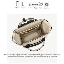 1 Pc Multifunctional Large-Capacity Business Bag, Durable Laptop Backpack, Stylish Student Schoolbag, Multi-Purpose Handbag, Suitable For Business Trips, Office Work, Commuting, Going To School, Traveling, Outdoor Activities, Meetings, And Studying, Combining Fashion And Practicality