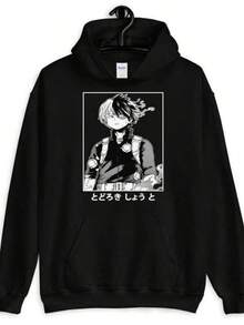 Men Outdoor Hoodies & Sweatshirts - Black - View 1