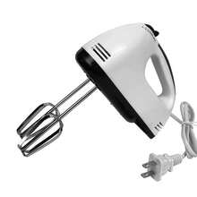 Electric Hand Mixer Handheld Electric Eggbeater with 4 Whisks for Egg Cake Cream Dough - Tipo de Enchufe A USA (110-127V) - Ver 1