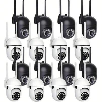 Home Wireless Network Camera, Indoor and Outdoor Monitoring, Full Color Night Vision, Humanoid Mobile Detection and Early Warning, 24H Full Time Monitoring, Connection Anytime and Anywhere Security Protection, Good Housekeeping Assistant