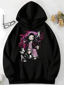 Men Outdoor Hoodies & Sweatshirts - Black - View 1