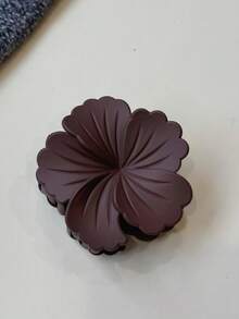 1个/4个/12个 几何图案休闲ABS塑料（ABS树脂）2026新款哑光白卷心菜花沙滩、旅行、派对、度假、返校季甜美发夹 - 彩色 - 查看 16