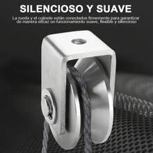 Tendencia2 Ruedas De Puerta En V De 2in, Acero Inoxi 304 Alta CalidadCalidad premium - 1 - Ver 10