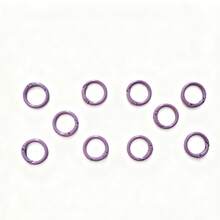 23毫米多色金属珐琅圆形弹簧扣开口吊坠，适用于钥匙链、手机挂绳、耳机盒及其他配件 - 彩色 - 查看 40