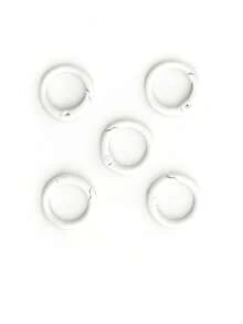 23毫米多色金属珐琅圆形弹簧扣开口吊坠，适用于钥匙链、手机挂绳、耳机盒及其他配件 - 彩色 - 查看 27