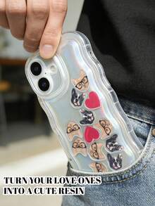 Casing Ponsel Foto Personalisasi, Casing Goyang Foto Hewan Peliharaan, Panel Akrilik Berbentuk Hati, Kartu Laser, Hadiah Ulang Tahun untuk Wanita, Hadiah untuk Keluarga dan Teman, Suvenir Pesta, Hadiah Kenang-kenangan untuk Pecinta Hewan Peliharaan, Gaya Y2K, Kompatibel dengan Berbagai Model Smartphone - MultiWarna - View 6