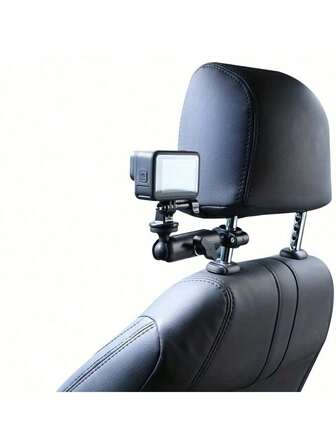 GoPro Car Headrest Mount | POV Multifunctional Sports Camera Holder Bracket