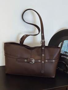 新款豹纹腰带，简约时尚通勤必备；超大复古腋下手提包，欧美风