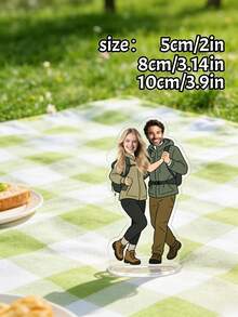 1PC Custom Photo Standee, Custom Acrylic Photo Standee, Personalized Couple Gift,Great For Valentine' S Day,Anniversary,Party & Special Occasions