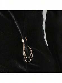 6个可调节磁性裤脚夹和袖口夹 - 耐用合金材质，可拆卸裤脚夹，适用于裤子和T恤，磁性裤脚夹无需缝纫即可缩短裤长，强力磁性夹扣 - 彩色 - 查看 7