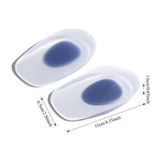 1 Pair Soft Silicone Heel Cushions, Invisible Anti-Friction, Shock Absorbing, Heel Protector, Suitable For Dress Shoes, Sneakers, Casual Shoes, Work Shoes. Great Choice For Valentine's Day Party And Daily Wear. Shoe, Spring Summer Picks, Brides Maid Gifts, Room, Bedroom Decor, Bedroom Decor, Beach, Travel, For Men, For Women, Vacation, Women's Day, Travel Essentials, Wedding Favors, Y2k, Bedroom, Car Accessories Women, Kitchen Decor,Cute Stuff - Multicolor - View 8