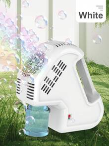Remote Control Automatic Bubble Machine For Kids. Can Be Remotely Activated For Outdoor Use. Simple Operation, Compact And Portable. Ideal Summer Water Bubble Toy. Bubble Maker (Batteries And Bubble Solution Not Included) - Multicolor - View 11
