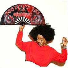 13 Inch Boots On The Ground Hand Fan, Where There Is A Fan Folding Fan, Slap Slap Fan, For Line Dance Unique Oriainal Pattern, Suitable For Party Props, Perfect Gift, Suitable For Line Dance Lovers. Clack Fan, For Bounce Fan, Denim Fan. Chinese Decorations - 13英寸 - 查看 7