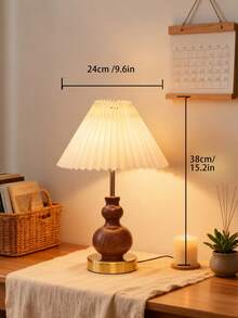 1 chiếc đèn bàn trang trí vân gỗ, thích hợp cho phòng khách, phòng học, đầu giường khách sạn, cắm trại ngoài trời, quà tặng Eid, phòng ngủ, đọc sách, bàn làm việc, trang trí, đèn ngủ cho bà bầu, góc cầu nguyện, phong cách Ý, tối giản, phong cách Trung Quốc, phong cách Pháp, phong cách Ả Rập hiện đại, thiết kế Hồi giáo tối giản, phong cách kết hợp Oasis. - Nhiều màu - Xem 6