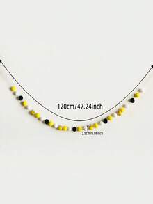 1件蜜蜂主题毛绒球横幅，大黄蜂花环绒球装饰，春季壁炉架横幅，柔软悬挂式毛毡球串横幅，蜜蜂主题装饰，适用于春夏派对、农舍家居墙壁壁炉窗户卧室客厅照片背景节日装饰 - 彩色 - 查看 7