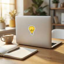 3英寸“你真棒”趣味贴纸。鼓励文字乙烯基幽默贴纸。适用于员工、经理和同事 | 完美的隔间装饰、工作搞笑礼物或激励提醒 | 防水耐用乙烯基材质，可用于笔记本电脑、水瓶、手机、行李箱、车窗等。您也可以将其粘贴在任何您想要的地方！ - 彩色 - 查看 8