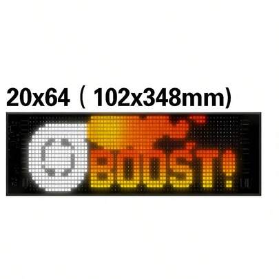 Paneles LED flexibles para automóviles, pantallas publicitarias flexibles para vehículos, pantallas a todo color para escaparates y vallas publicitarias, con pantallas electrónicas flexibles de 20x64 / 16x96 disponibles.