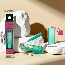 J·FOCUS 2026 New Fashion High-End Lipstick Style Nail Clipper, Professional Stainless Steel High-Precision Sharp Anti-Splash Upgraded Version, Ergonomic Easy To Cut Hard Nails, Hygienic Storage Manicure Pedicure Tool, Travel Portable Decoration, Ideal Gift For Valentine's Day, Mother's Day, Father's Day, Boyfriend, Girlfriend, Business Gathering