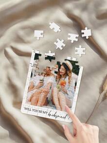 1 món quà cầu hôn "Bạn có muốn làm phù dâu của tôi không?" được thiết kế riêng, ảnh ghép cá nhân hóa, thiệp mời phù dâu, quà lưu niệm đám cưới, quà tặng tiệc cưới. - Nhiều màu - Xem 3