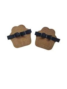 1 Paar Katzenpfoten 4-Finger Leder Trainingshandschuhe, rutschfeste Silikon Herren Gymnastikhandschuhe für Klimmzugstange Training, Handschutz aus Eisen - Verschiedenfarbig - Übersicht 11